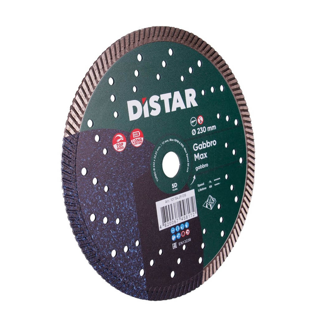 Distar Turbo Gabbro Max ∅230mm Diamond Blade