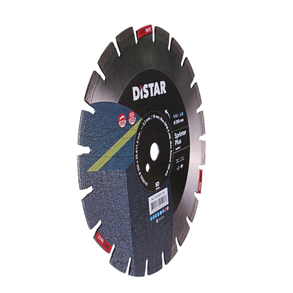 Distar 1A1RSS/C1S-W Sprinter Plus ∅350mm Diamond Blade