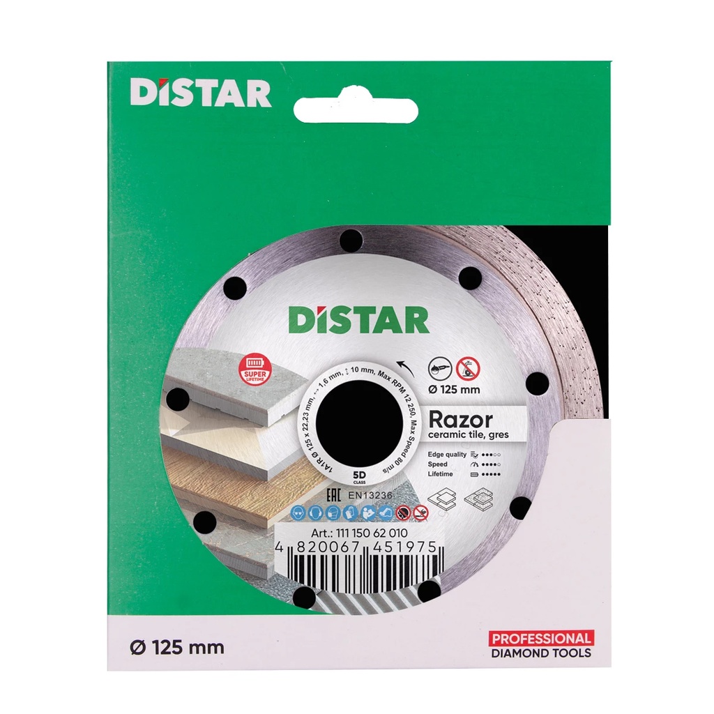 Distar 1A1R Razor ∅115-230mm Diamond Blade