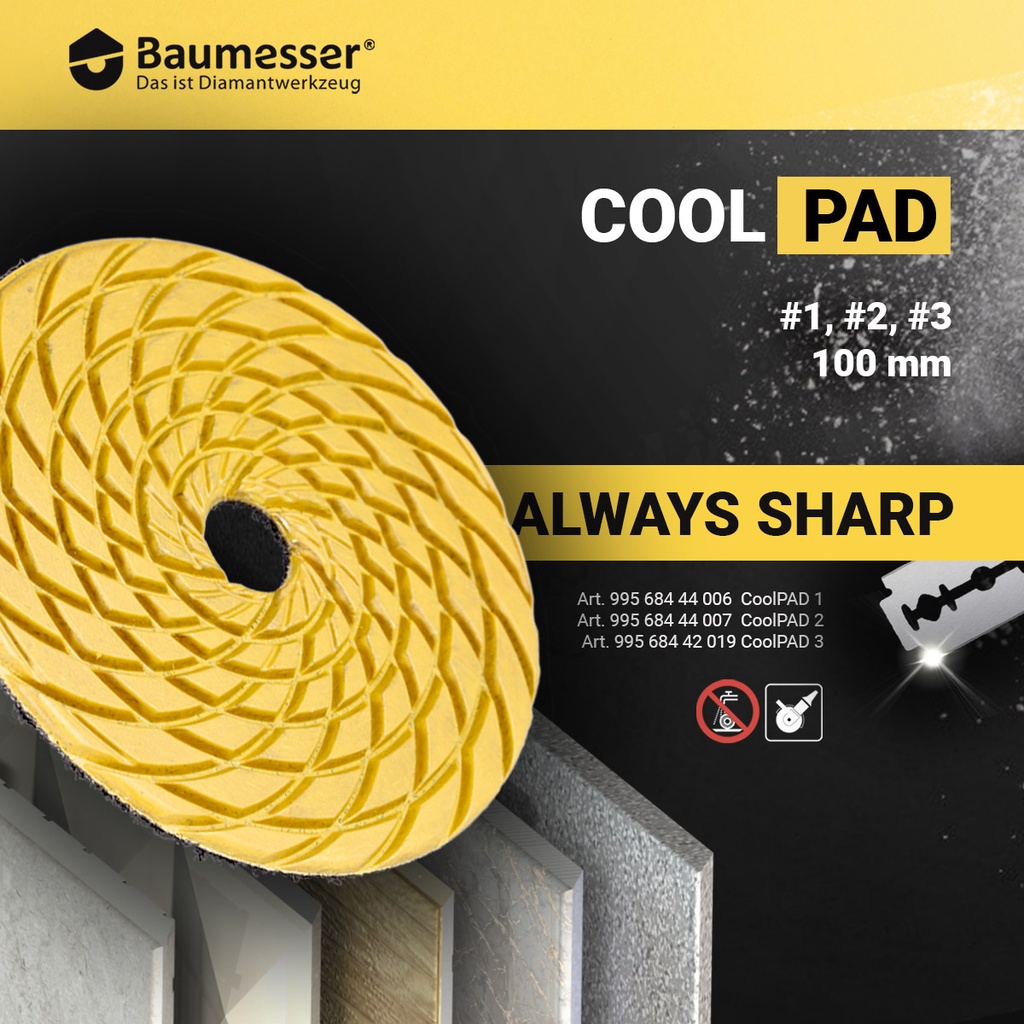 BAUMESSER COOLPAD Polishing Pad