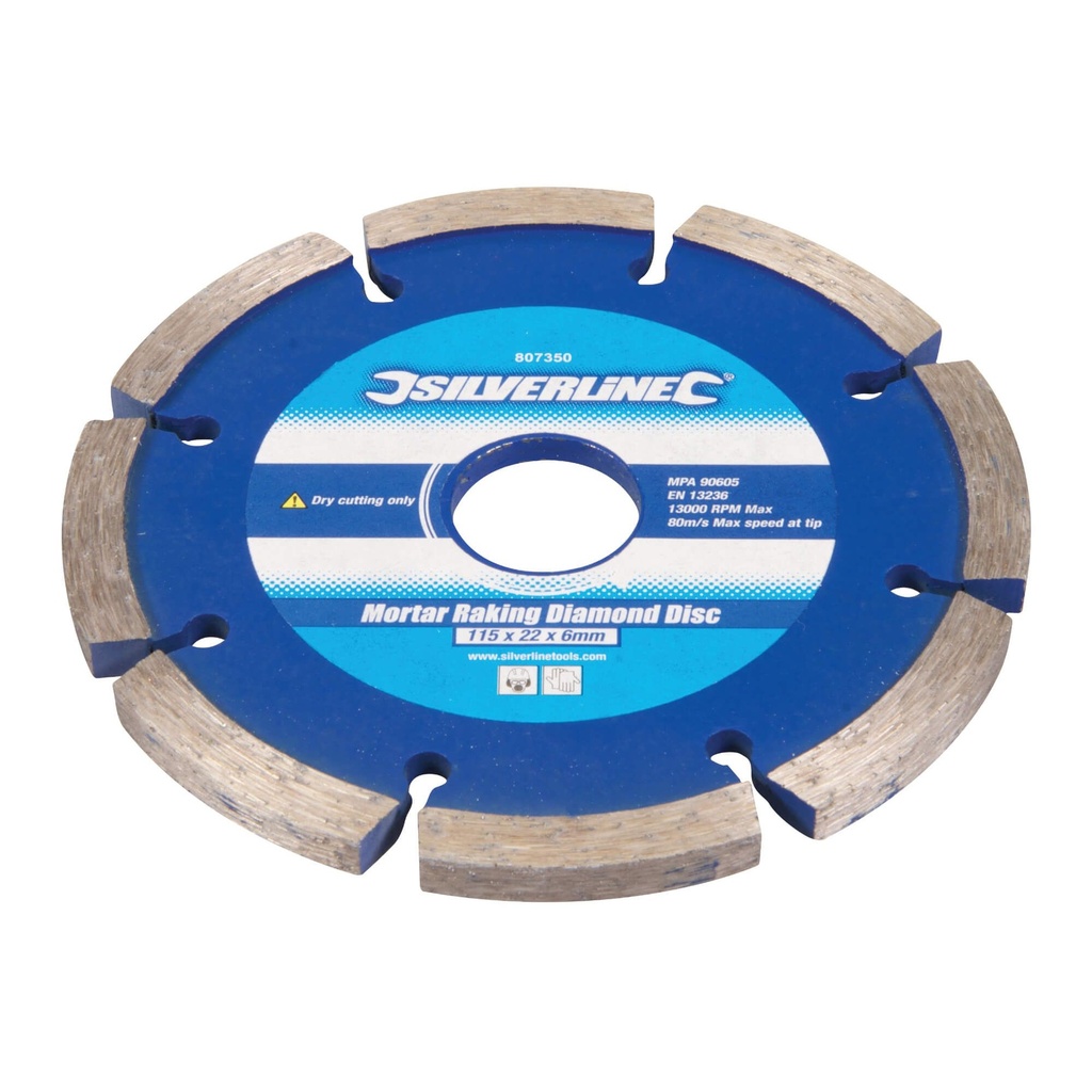 Sliverline Mortar Raking ∅115mm Diamond Blade