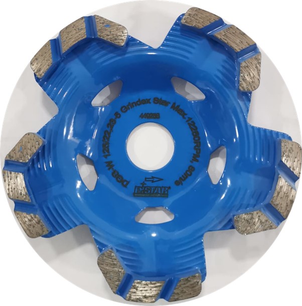 Diamond grinding cup disc 125mm Distar DGS-W Grindex Star