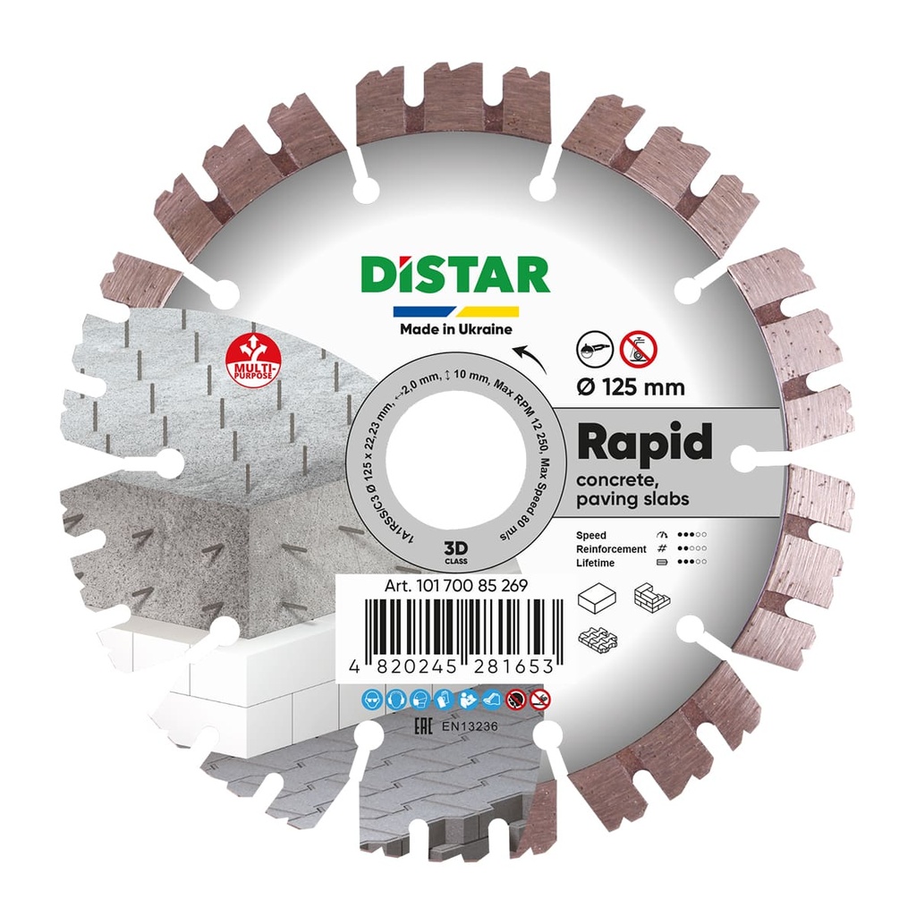 Distar 1A1RSS/C3-H Rapid 125mm-230mm