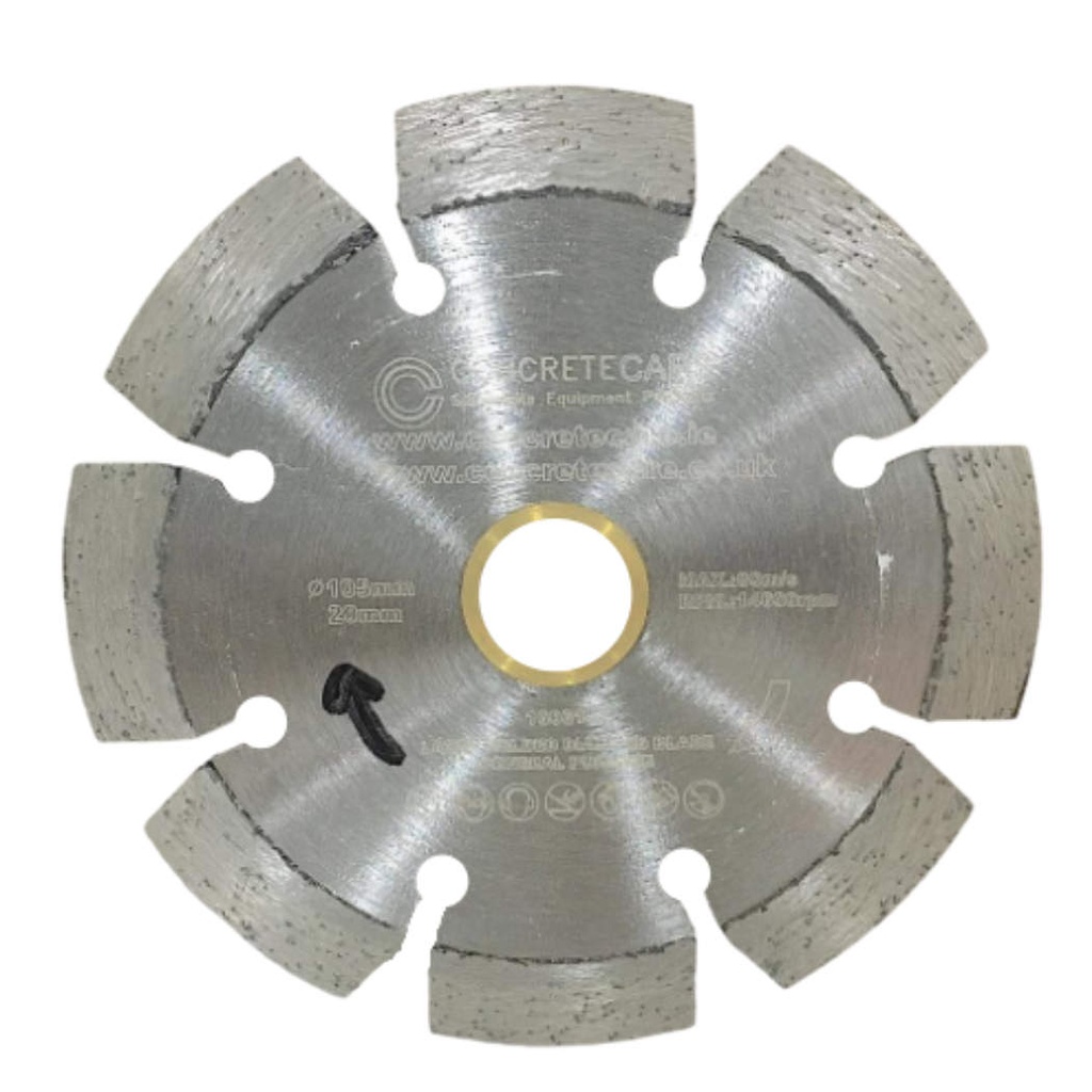 Segmented Diamond Blade Cold Pressed