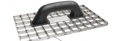 Stainless Steel Rasp Trowel for wool and Styrofoam 180x330 mm