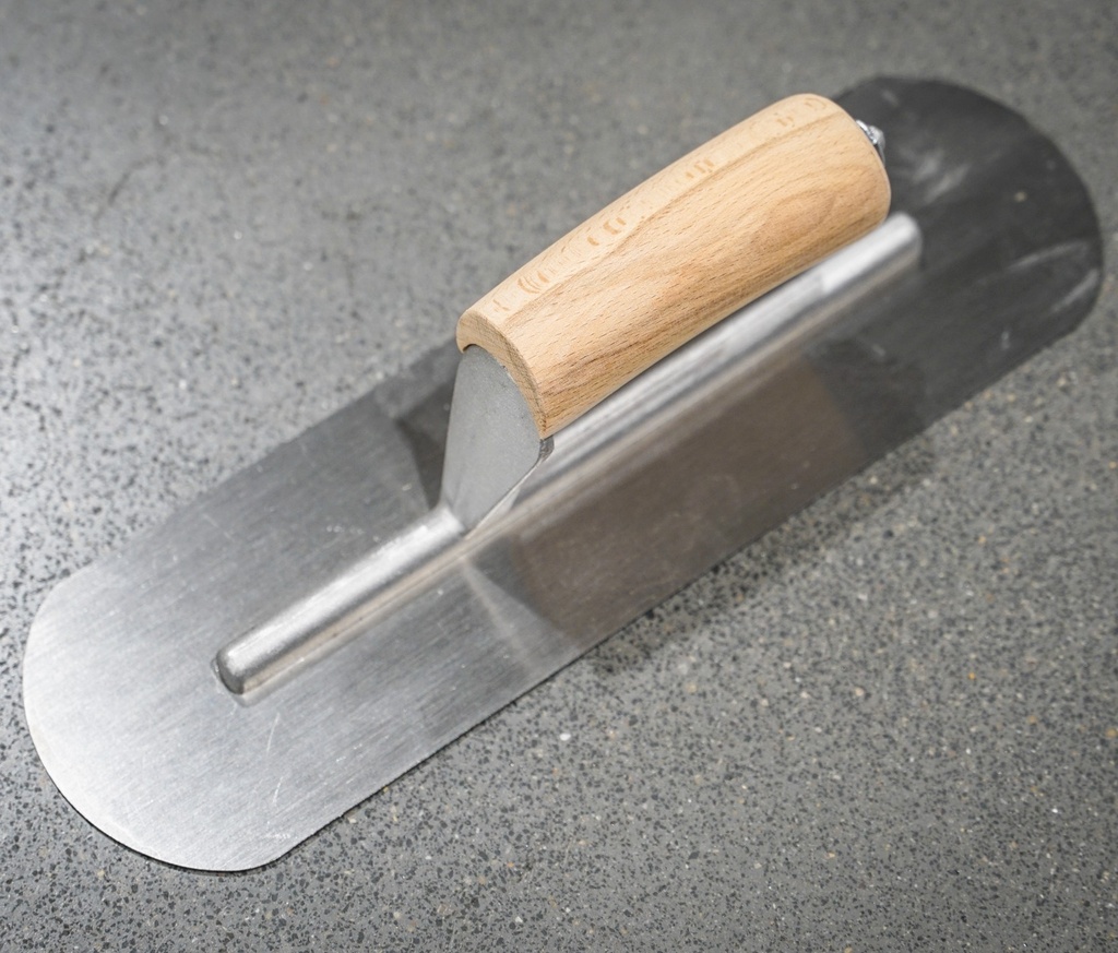 Swimming Pool Trowel with Wooden Handle 