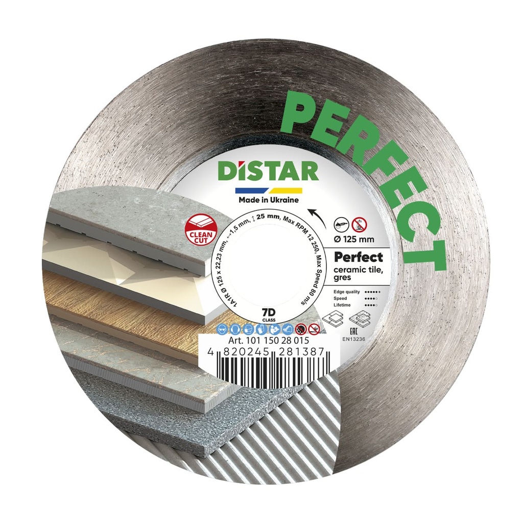 Distar 1A1R Perfect Diamond Blade ∅115 - 125mm