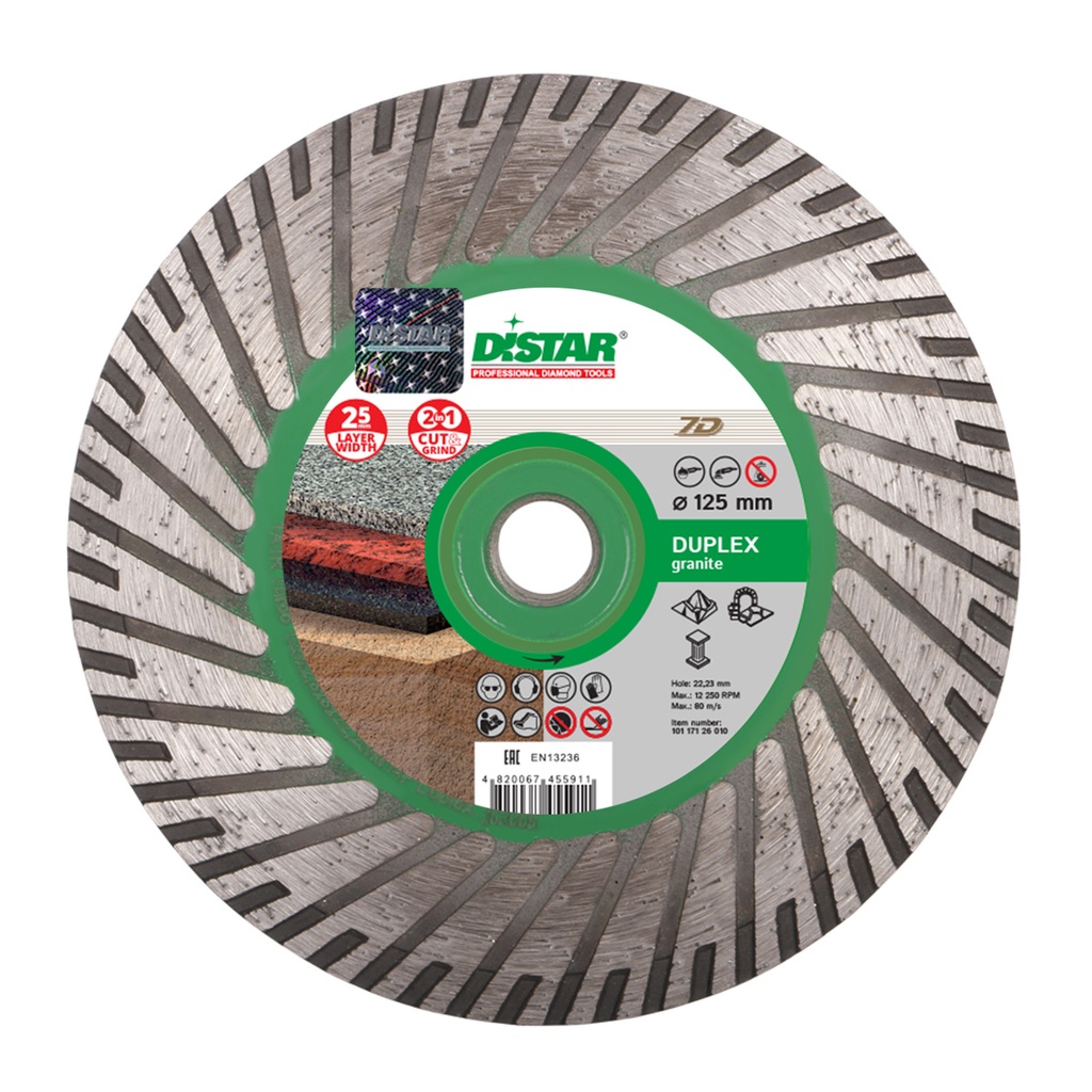 Distar Turbo Duplex  Diamond Blade ∅125mm