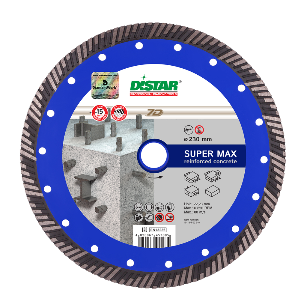 Distar Turbo Super Max Diamond Blade ∅230mm