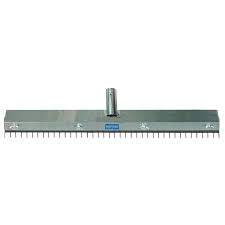 [647224] Refina Metal Tooth Comb Rake (60cm)