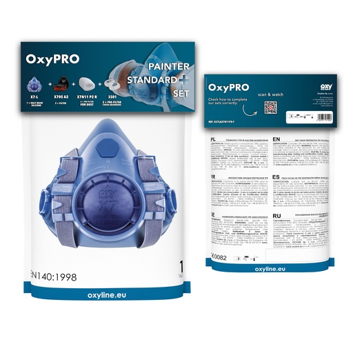 [ZX7MA27N11P2-f] OxyPro Painter Standard+ Mask Set