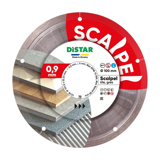 [11120158027] Diamond cutting blade Distar 101,6x22,23 Scalpel