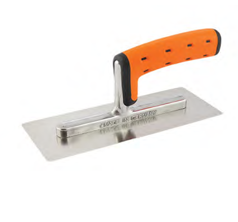 [6034] Stainless steel venetian trowel 80x200 mm