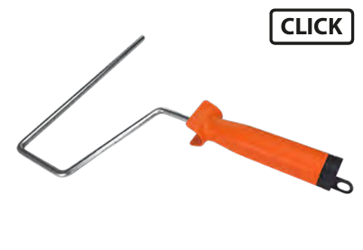 [6601] Paint roller handle Medium 10cm 1K CLICK Premium 