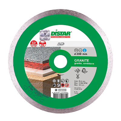 Distar 1A1R Granite Diamond Blade ∅115-400mm